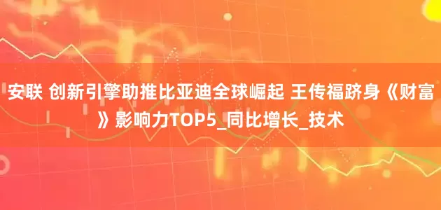安联 创新引擎助推比亚迪全球崛起 王传福跻身《财富》影响力TOP5_同比增长_技术